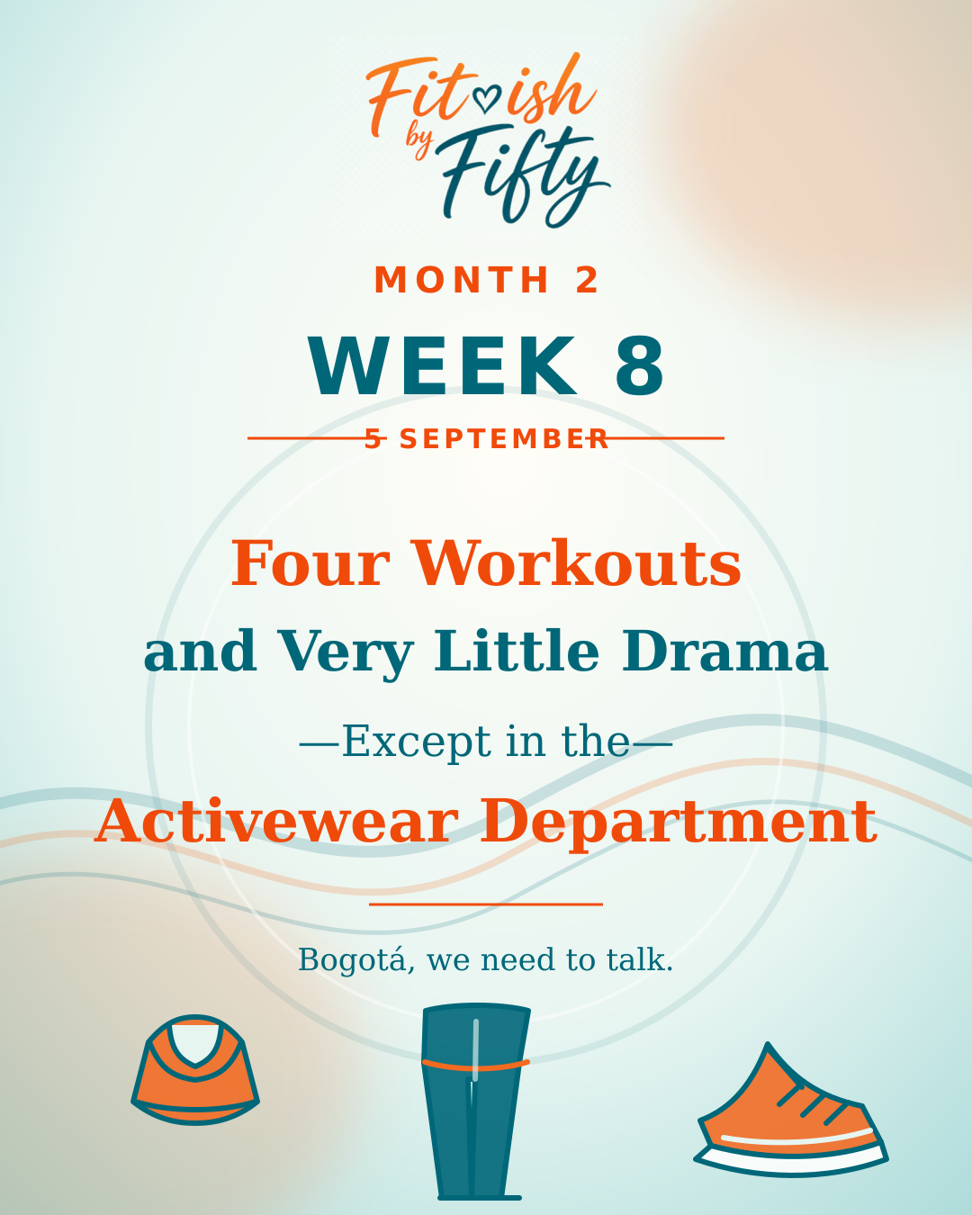 Four Workouts and Very Little Drama—Except in the Activewear Department cover